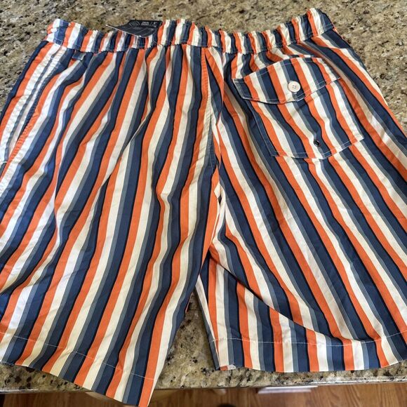 St. John's Bay Mens XL Elastic Drawstring Waist Swim Shorts Trunks - Picture 2 of 9